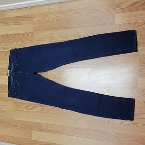 Free People womens size 29 dark wash skinny jeans